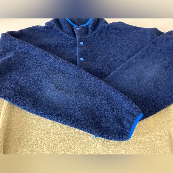 ❌SOLD❌Patagonia Synchilla Fleece Pullover Colorblock Classic Snap-T Pocket Large - Picture 12 of 15